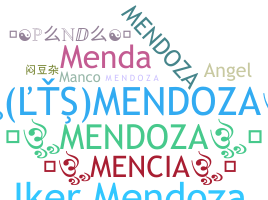 暱稱 - Mendoza