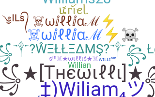 暱稱 - Williams