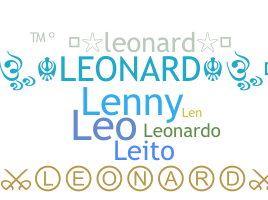 暱稱 - Leonard