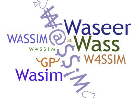暱稱 - Wassim
