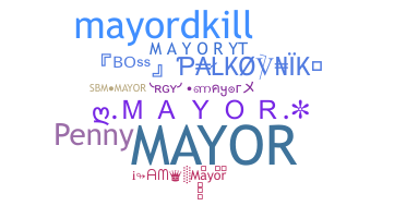 暱稱 - Mayor