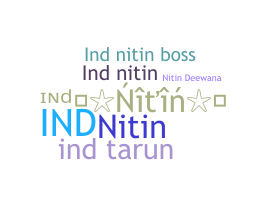 暱稱 - IndNitin