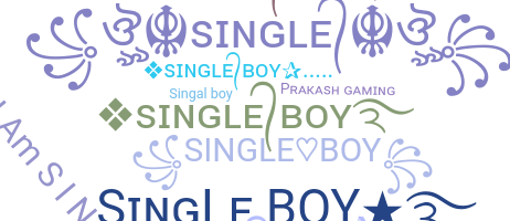 暱稱 - singleboy