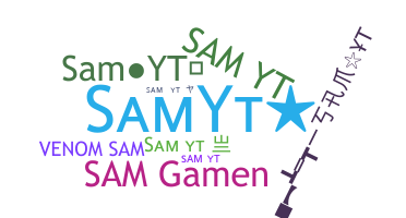 暱稱 - SamyT