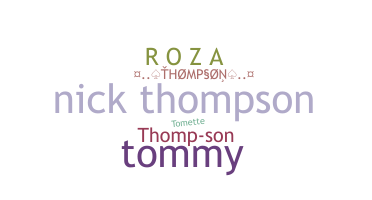 暱稱 - Thompson