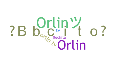 暱稱 - orlin