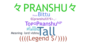 暱稱 - pranshu