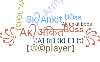 暱稱 - ankitkumar