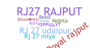 暱稱 - RJ27