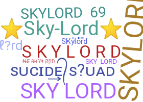 暱稱 - Skylord