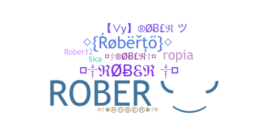 暱稱 - Rober