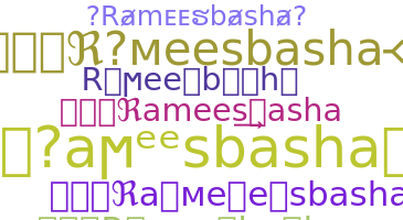 暱稱 - Rameesbasha