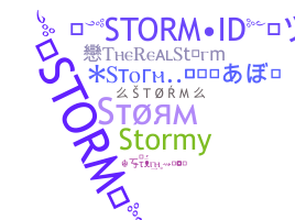 暱稱 - Storm