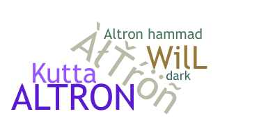 暱稱 - Altron