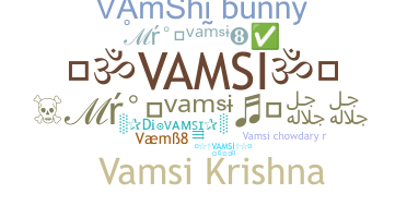 暱稱 - Vamsi