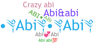 暱稱 - Abiabi