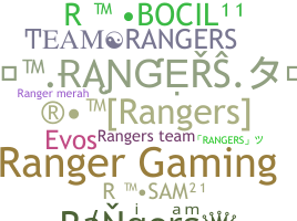 暱稱 - Rangers