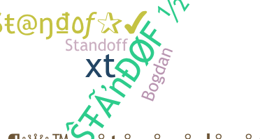 暱稱 - Standof