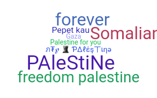 暱稱 - Palestine