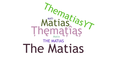 暱稱 - TheMatias