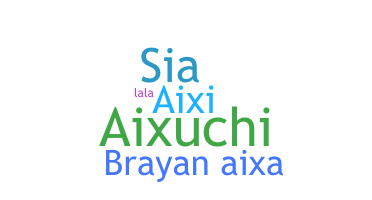暱稱 - Aixa