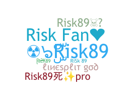 暱稱 - risk89