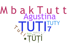 暱稱 - Tuti