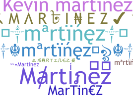 暱稱 - Martinez