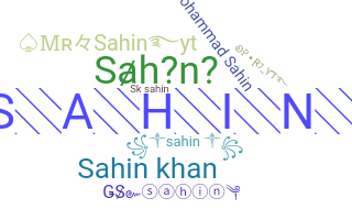 暱稱 - Sahin