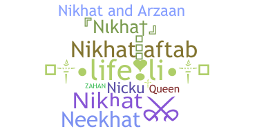 暱稱 - Nikhat