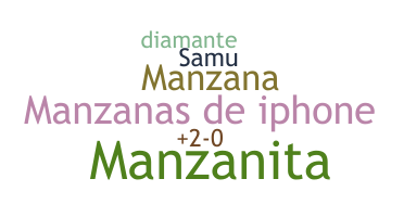 暱稱 - MANZANAS