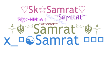 暱稱 - Samrat