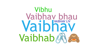 暱稱 - Vaibhab