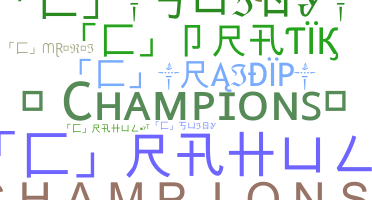 暱稱 - Champions