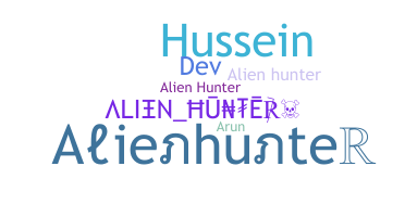 暱稱 - alienhunter