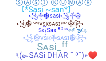 暱稱 - sasi