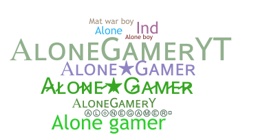 暱稱 - alonegamer