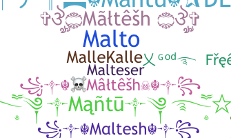 暱稱 - Malte