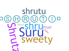 暱稱 - Shruti