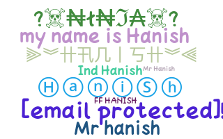 暱稱 - Hanish