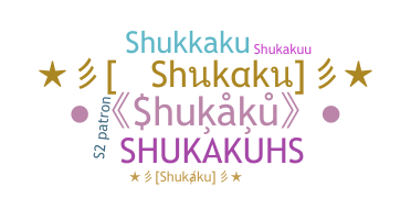 暱稱 - Shukaku