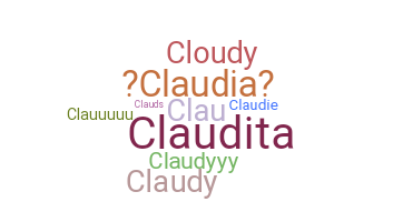 暱稱 - Claudia