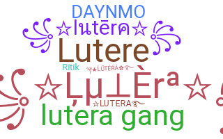 暱稱 - Lutera