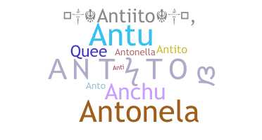 暱稱 - antito