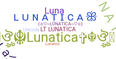 暱稱 - lunatica