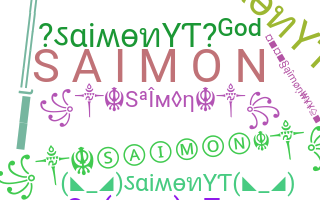 暱稱 - Saimon