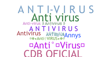 暱稱 - antivirus