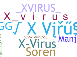 暱稱 - xvirus