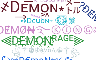 暱稱 - Demon