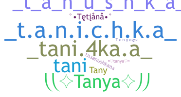暱稱 - Tanya